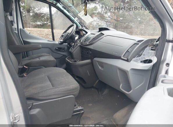 1FBZX2ZM9GKA76422 2016 FORD TRANSIT-350 Серебряный Вид салона спереди