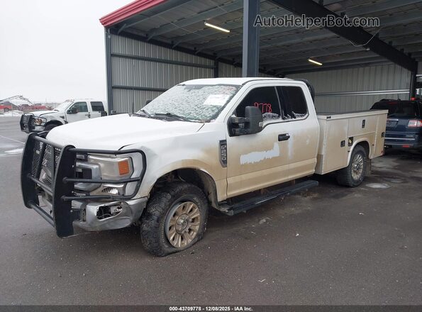 1FD7X2B64NEE94120 2022 FORD SUPER DUTY F-250 Белый Передняя левая четверть