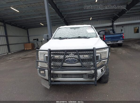 1FD7X2B64NEE94120 2022 FORD SUPER DUTY F-250 Белый Вид щитка приборов
