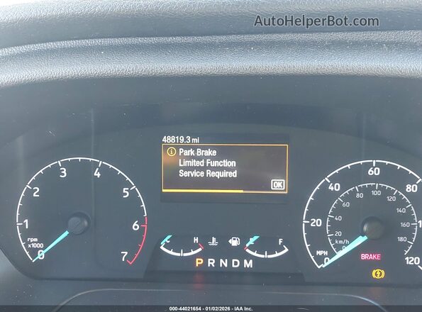 1FDAX9CG4MKA42237 2021 FORD PASSENGER Blue Вид задніх сидінь