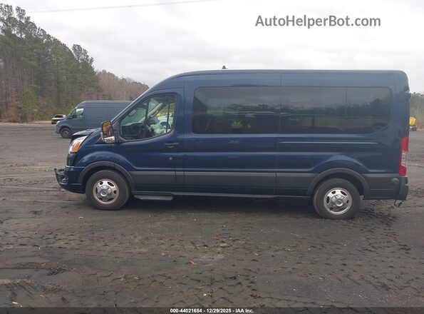 1FDAX9CG4MKA42237 2021 FORD PASSENGER Blue Панорамний вид салону 360°