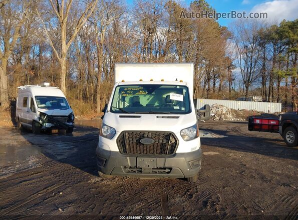 1FDBF6Z82MKA43036 2021 FORD TRANSIT-350 White წინა პანელის ხედი