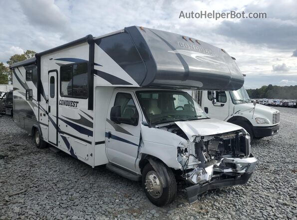 1FDXE4FN5RDD11872 2024 FORD ECONOLINE Two Tone წინა მარცხენა ხედი სამი მეოთხედიდან