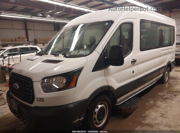 1FDZX2CMXKKB87084 2019 FORD TRANSIT-350 Белый Передняя левая четверть
