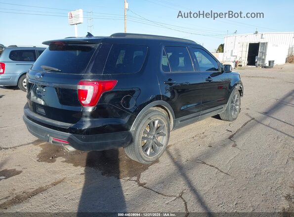 1FM5K7D88JGC00587 2018 FORD FORD EXPLORER Черный Задняя правая четверть