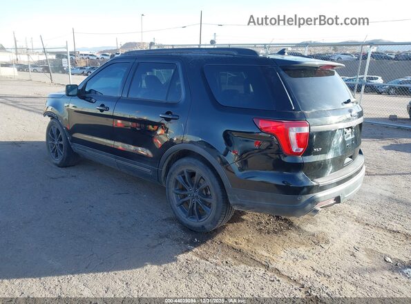 1FM5K7D88JGC00587 2018 FORD FORD EXPLORER Черный Задняя левая четверть