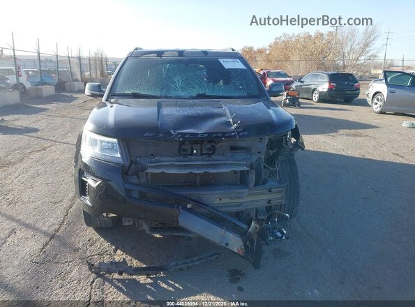 1FM5K7D88JGC00587 2018 FORD FORD EXPLORER Черный Вид щитка приборов