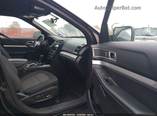 1FM5K7DH4HGD16721 2017 FORD FORD EXPLORER Черный Вид салона спереди