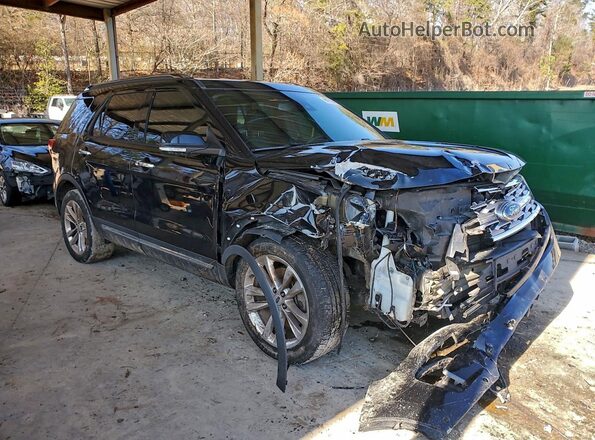 1FM5K7FH8JGC21890 2018 FORD FORD EXPLORER Черный Передняя правая четверть
