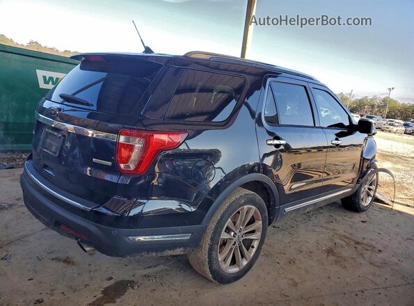 1FM5K7FH8JGC21890 2018 FORD FORD EXPLORER Черный Задняя правая четверть