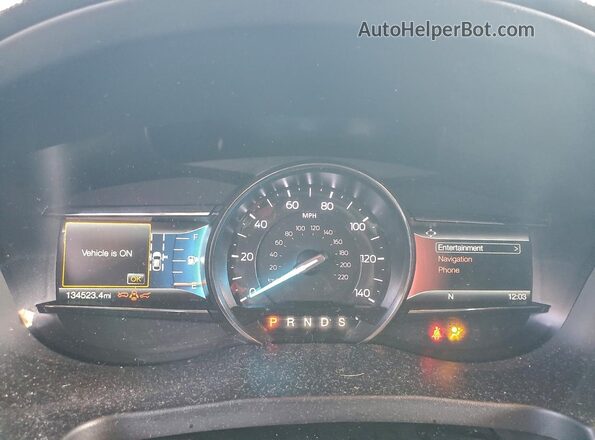 1FM5K7FH8JGC21890 2018 FORD FORD EXPLORER Черный Вид щитка приборов