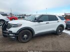 2020 Ford Police Interceptor Utility   White vin: 1FM5K8AB0LGA71687