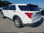 2020 Ford Police Interceptor Utility   White vin: 1FM5K8AB2LGA72288