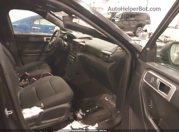 1FM5K8AB4LGD00436 2020 FORD POLICE INTERCEPTOR Черный Вид салона спереди