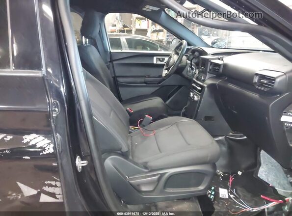 1FM5K8AB5LGC63056 2020 FORD POLICE INTERCEPTOR Черный Вид салона спереди