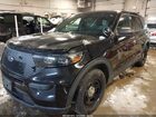2020 Ford Police Interceptor Utility   Черный vin: 1FM5K8AB5LGC63056