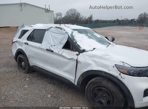 1FM5K8AB7LGA83609 2020 FORD POLICE INTERCEPTOR Белый Панорамный вид салона 360°