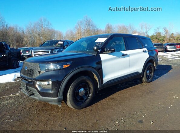 1FM5K8AB7LGC35338 2020 FORD POLICE INTERCEPTOR Черный Передняя левая четверть