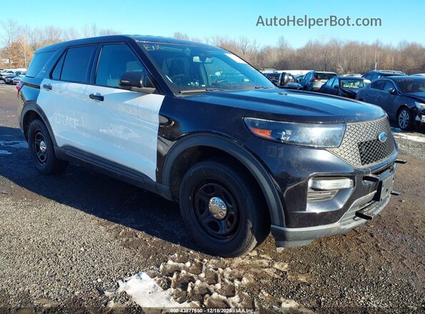 1FM5K8AB7LGC35338 2020 FORD POLICE INTERCEPTOR Черный Передняя правая четверть