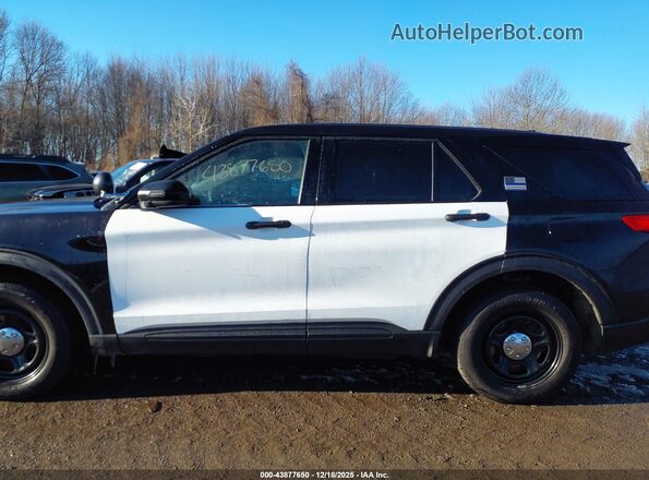 1FM5K8AB7LGC35338 2020 FORD POLICE INTERCEPTOR Черный Панорамный вид салона 360°