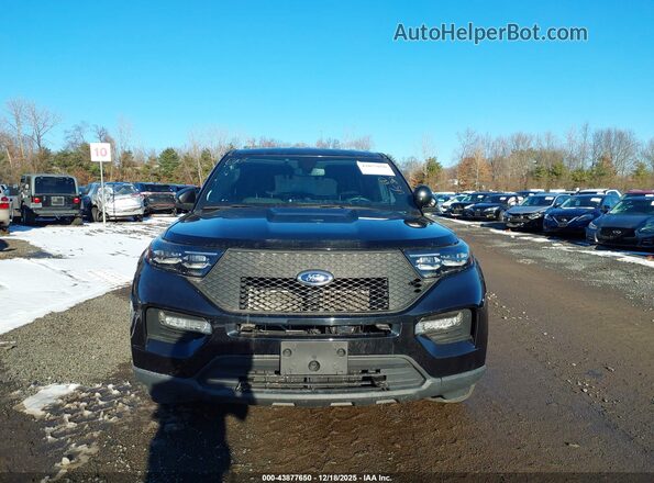 1FM5K8AB7LGC35338 2020 FORD POLICE INTERCEPTOR Черный Вид щитка приборов