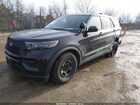 2022 Ford Police Interceptor Utility   Black vin: 1FM5K8AB7NGA42285