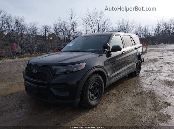 1FM5K8AB7NGA42285 2022 FORD POLICE INTERCEPTOR Black Vista del cuadro de instrumentos