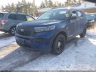 2020 Ford Police Interceptor Utility   Blue vin: 1FM5K8AB8LGA41904