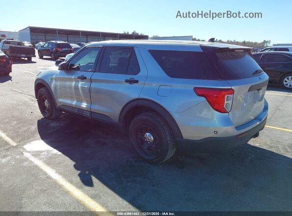 1FM5K8AB8NGA26984 2022 FORD POLICE INTERCEPTOR Silver Trasero izquierdo