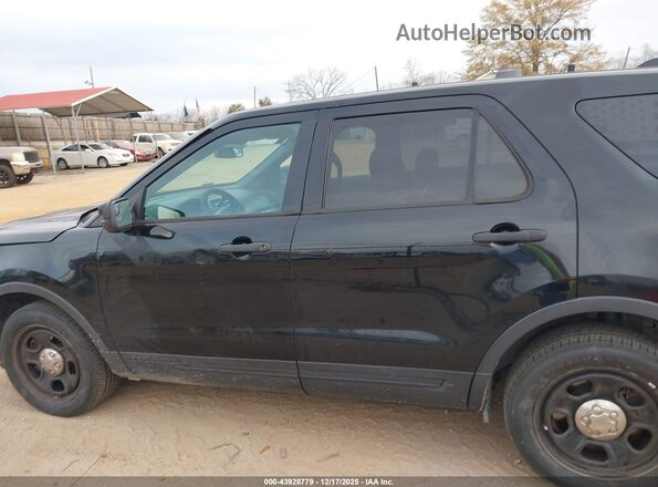 1FM5K8AR0HGC66919 2017 FORD UTILITY POLICE INTERCEPTOR Black Widok wnętrza 360 stopni