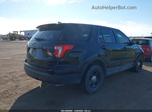 1FM5K8AR1GGA28124 2016 FORD UTILITY POLICE INTERCEPTOR Black Հետևի աջ