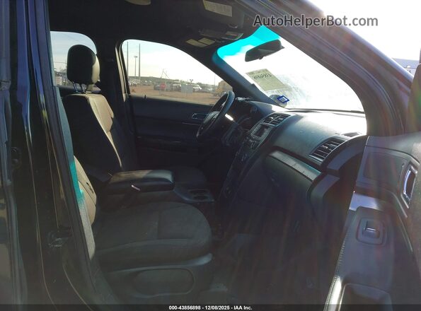 1FM5K8AR1GGA28124 2016 FORD UTILITY POLICE INTERCEPTOR Black Սալոնի դիմացի տեսք