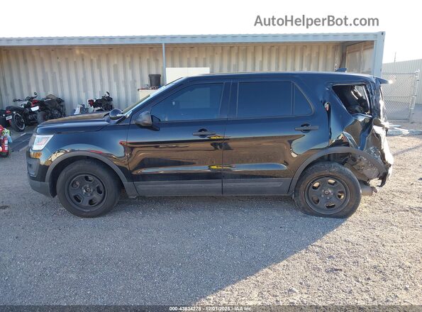 1FM5K8AR2JGA32223 2018 FORD POLICE INTERCEPTOR Black სალონის 360-გრადუსიანი ხედი