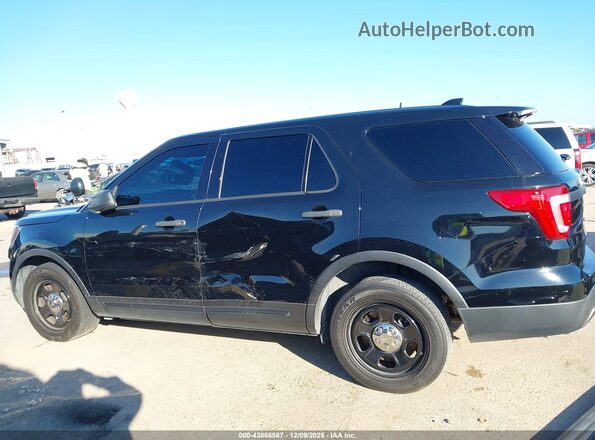 1FM5K8AR4HGD06256 2017 FORD UTILITY POLICE INTERCEPTOR Черный Панорамный вид салона 360°