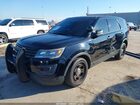 2017 Ford Utility Police Interceptor   Черный vin: 1FM5K8AR4HGD06256