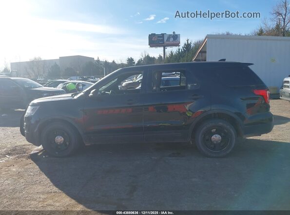 1FM5K8AR4HGD58647 2017 FORD UTILITY POLICE INTERCEPTOR Black Vista interior de 360 grados