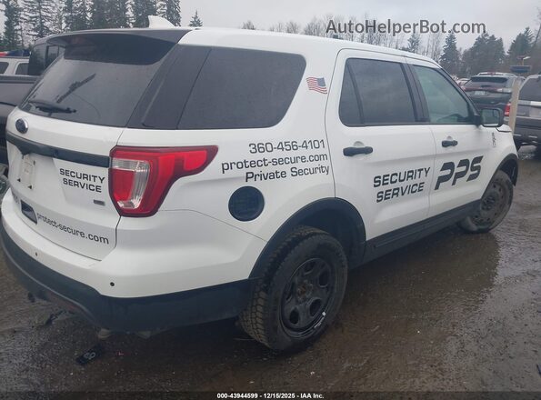 1FM5K8AR5GGA47243 2016 FORD UTILITY POLICE INTERCEPTOR White Հետևի աջ