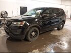 2017 Ford Utility Police Interceptor   Black vin: 1FM5K8AR5HGA79014