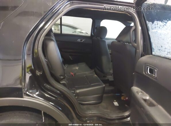 1FM5K8AR5HGC78550 2017 FORD UTILITY POLICE INTERCEPTOR Black Widok naklejki z numerem VIN