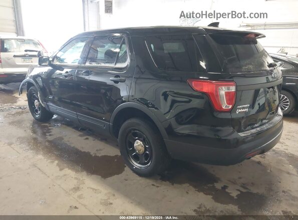 1FM5K8AR5HGC78550 2017 FORD UTILITY POLICE INTERCEPTOR Black Tył lewy