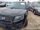 2016 Ford Utility Police Interceptor   Black vin: 1FM5K8AR7GGA72399