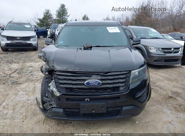 1FM5K8AR7GGA72399 2016 FORD UTILITY POLICE INTERCEPTOR Black Widok zestawu wskaźników