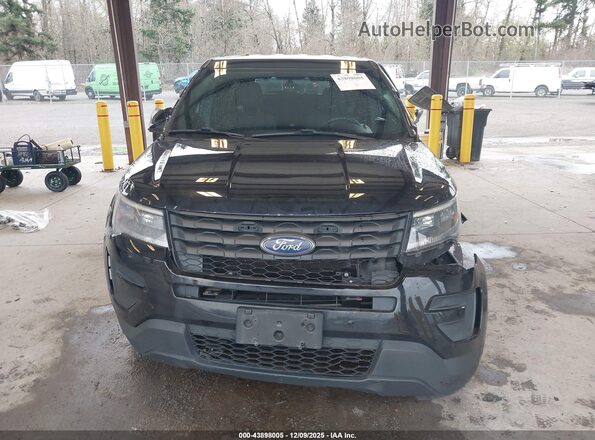 1FM5K8AR7HGE01569 2017 FORD UTILITY POLICE INTERCEPTOR Черный Вид щитка приборов