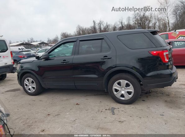 1FM5K8AR8JGA15684 2018 FORD POLICE INTERCEPTOR Black Панорамний вид салону 360°