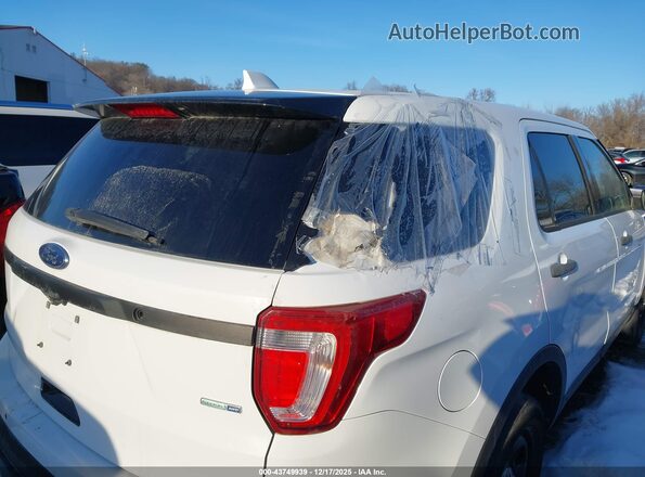 1FM5K8AR9GGA37332 2016 FORD UTILITY POLICE INTERCEPTOR Черный Вид спереди