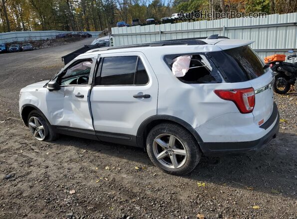 1FM5K8B85KGA14922 2019 FORD FORD EXPLORER Белый Задняя левая четверть