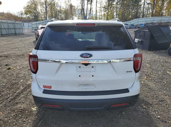 1FM5K8B85KGA14922 2019 FORD FORD EXPLORER Белый Вид сзади