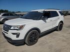 2018 Ford Explorer Xlt White vin: 1FM5K8D83JGA56856