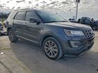 2016 Ford Explorer Limited Gray vin: 1FM5K8F80GGC15418