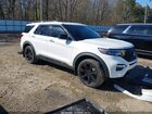 2024 Ford Explorer St White vin: 1FM5K8GC6RGA10725